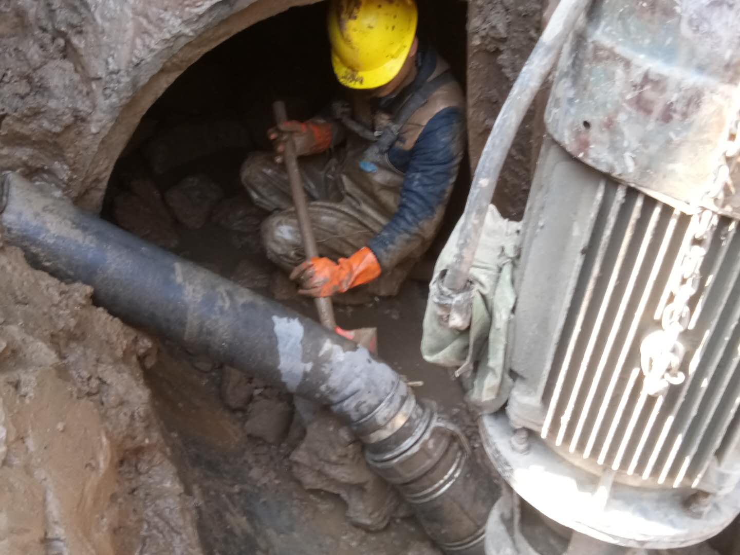 漳县管道清淤