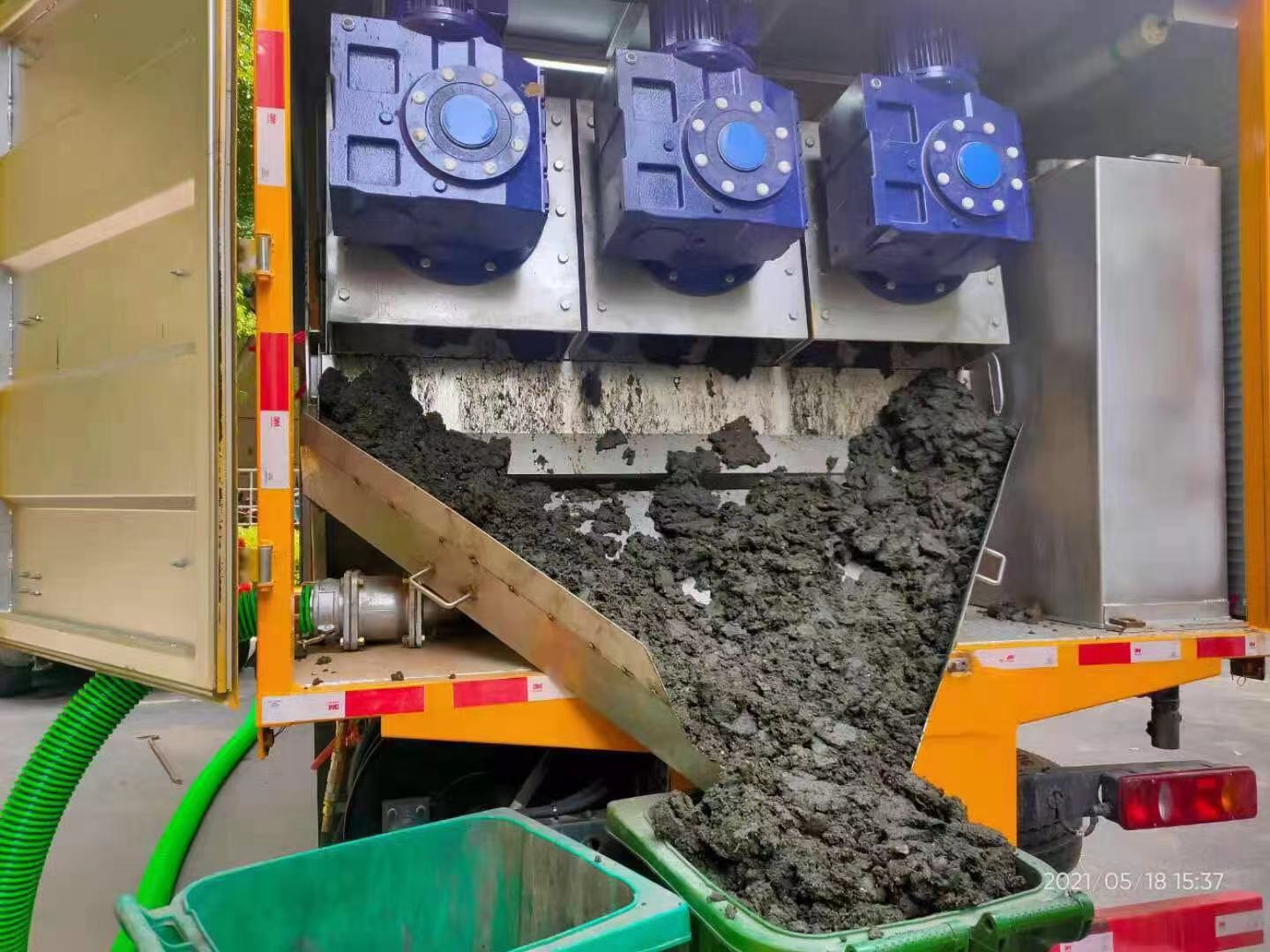 漳县化粪池清掏城市维护站-泥浆净化干湿分离处理